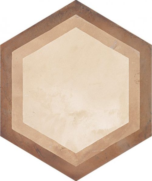 Marco Corona TERRA  Cornice Esagone vers C Decor 25 x 21,6