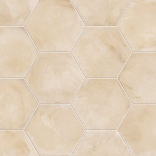 Marco Corona TERRA AVORIO  esagona 25 x 21,6